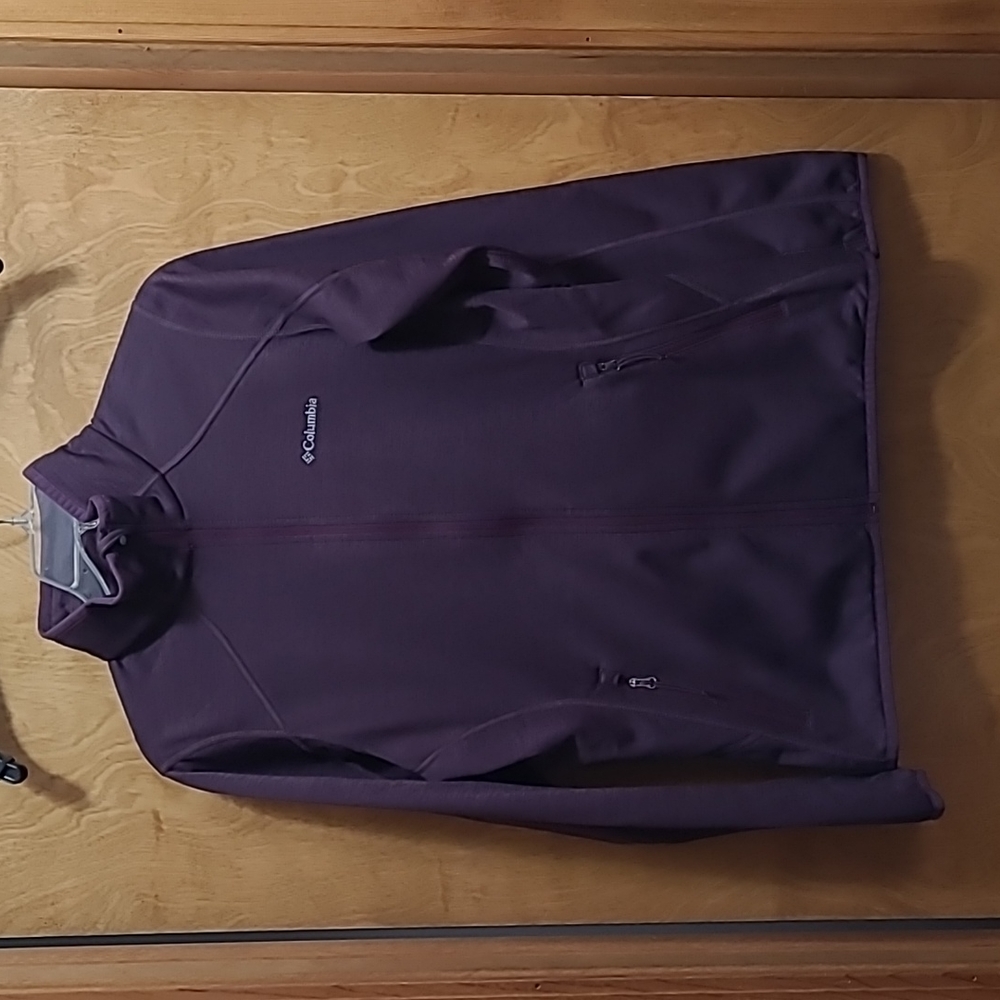 Columbia Womens Jacket Heathered Purple